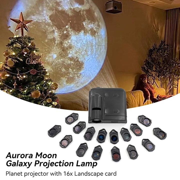 Moonlight Galaxy Projector - Celestial Night Lamp